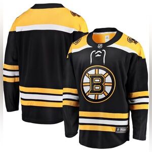 NWOT Boston Bruins Fanatics Breakaway Home Jersey
